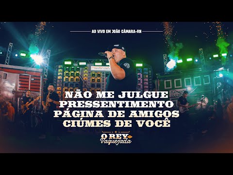 NÃO ME JULGUE / PRESSENTIMENTO / PÁGINA DE AMIGOS / CIÚMES DE VOCÊ - Rey Vaqueiro (Rey Na Vaquejada)