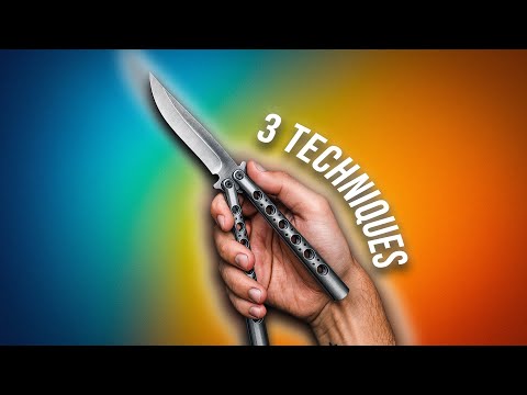 Apprendre le couteau papillon en 2H? (J’ai mal au doigts!)