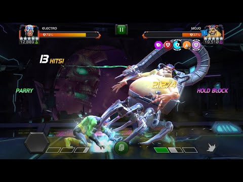 quick 5* Rank 5 Electro vs Mojo Boss -  Marvel comtest of champion