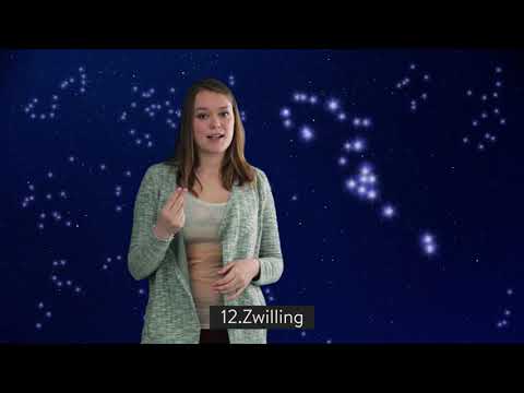 Gebärdengrips - Lernen in DGS: Das Sternzeichen Zwilling