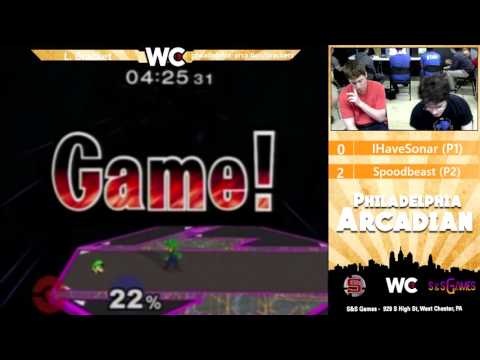 The Philadelphia Arcadian: IHaveSonar (Puff) vs SpoodBeast (Luigi) - Losers Round 4