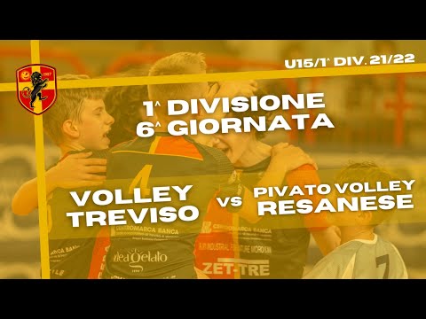 1ª DIV: VOLLEY TREVISO - PIVATO VOLLEY RESANESE