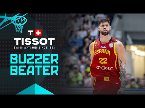 Santi Yusta | 🚨 TISSOT Buzzer Beater | Slovakia v Spain | FIBA EuroBasket 2025 Qualifiers