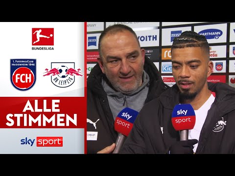 ALLE STIMMEN | 1. FC Heidenheim 1846 - RB Leipzig | Bundesliga Interviews 2025/26