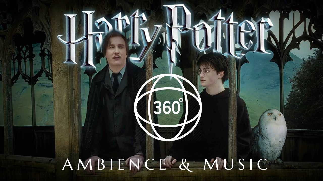 Hogwarts 360º ◈ Wooden Bridge ◈ Immersive Harry Potter VR / Look Around the Scene ◈ Music & Ambience