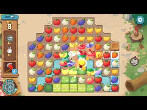 We Bare Bears the Puzzle for Kakao Level 145 - No Boosters