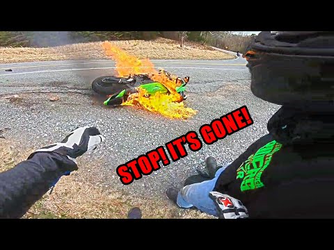 New Biker In Big Trouble - Crazy Motorcycle Moments - Ep.467