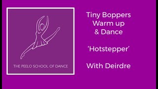 Tiny Boppers Hip Hop warm up and dance with Deirdre