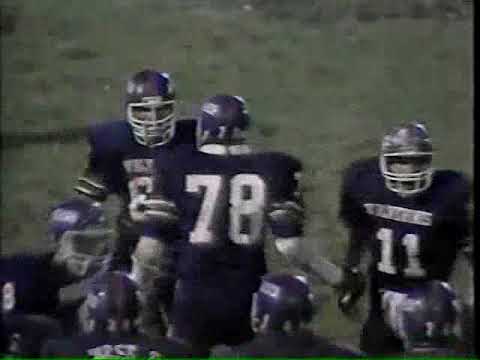 1986 WEST GEAUGA WOLVERINES VS CHARDON HILLTOPPERS PT1