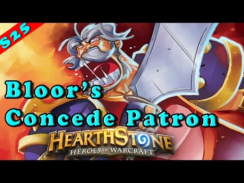 Hearthstone | Concede Aggro Patron Warrior Deck & Decklist| Constructed | by Bloor