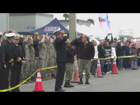 USS St. Louis returns to Naval Station Mayport after 8-month deployment