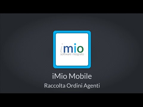 iMio Mobile Ordini Agenti video thumbnail