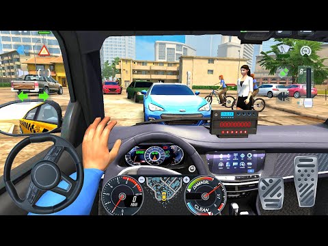 New Taxi Driver 2026 - Luxurious Taxi Vs Ultimate City Rush! Taxi Simulator Android Gameplay