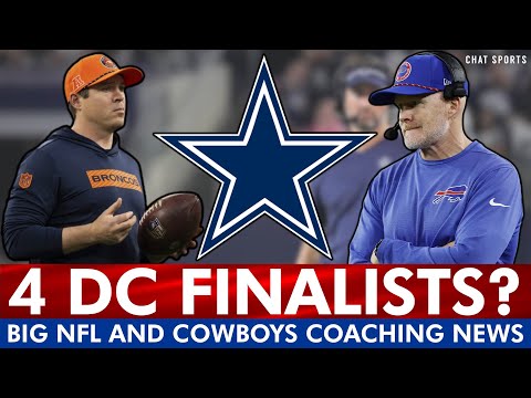 🚨 MAJOR Cowboys News: 4 Finalists For Cowboys Defensive Coordinator REVEALED? + Hire Sean McDermott?