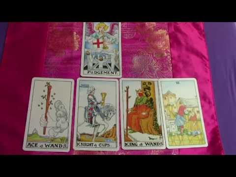 Ace of Wands, Knight of Cups, King of Wands, Six of Cups & Judgement Tarot Cards Explored