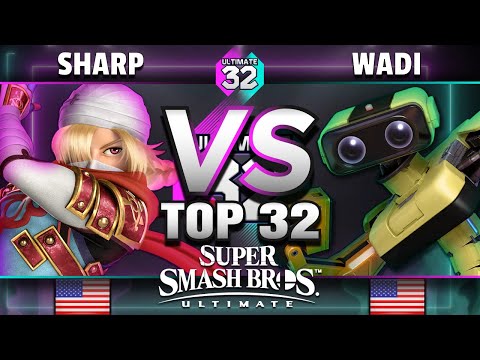 ULTIMATE 32 - NEST | Sharp (Joker/Sheik) vs WaDi (R.O.B.) - Top 32 Winners