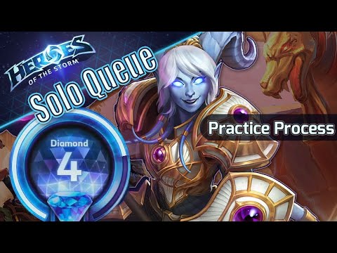 Practice Process - Yrel HotS Solo Queue Diamond Storm League (Livestream)
