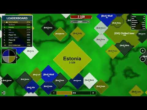 Winning Strategy! Territory Games io - Territorial IO