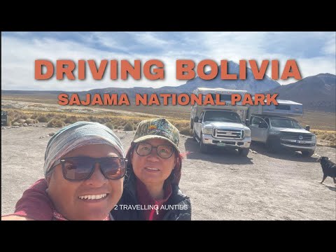 Driving in Bolivia Sajama National Park