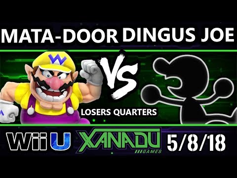 S@X 249 Smash 4 - Mata-Door (Wario) Vs. Dingus Joe (Game and Watch) - Wii U Losers Quarters