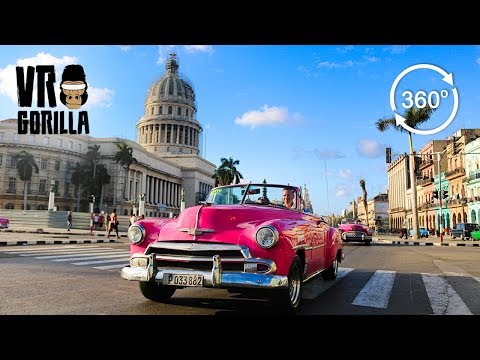 Travel Cuba in 360 degrees VR - Episode 2: Havana - 360 VR Video