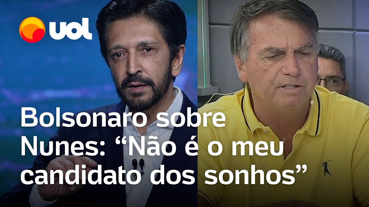 Bolsonaro diz que Nunes 'não é candidato dos sonhos' e elogia Pablo Marçal; veja vídeo