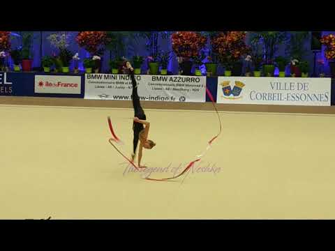 Petra RIBARIC (CRO) ribbon - 2019 Corbeil senior AA