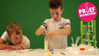 Experimenteren met Big Fun Chemistry Chemiestation - Proefmonsters