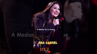 A Medias De La Noche | 173 | Ana Gabriel | 2009 | Short #short #pop #romantico #musica #music