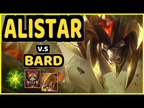 SEDRION (ALISTAR) vs BARD - BOTTOM SUPPORT GAMEPLAY - EUW Ranked GRANDMASTER