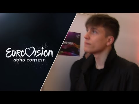 Backstage - Loïc Nottet (Belgium): 'Excitement is the right word'