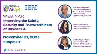 IBM Webinar – Improving the Safety, Security, and Trustworthiness of Business AI