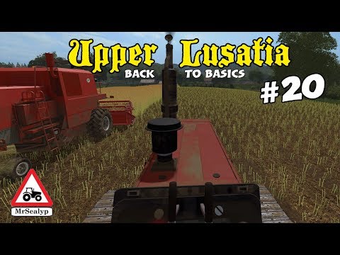 Upper Lusatia, #20 (Back to Basics series). Farming Simulator 17 PS4, Let's Play.