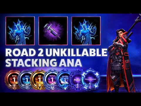 Ana Nanoboost -ROAD TO UNKILLABLE STACKING ANA! - Bronze 2 Grandmaster S1 2022
