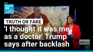 Trump attacks Pope Francis, posts deleted AI image depicting himself as Jesus