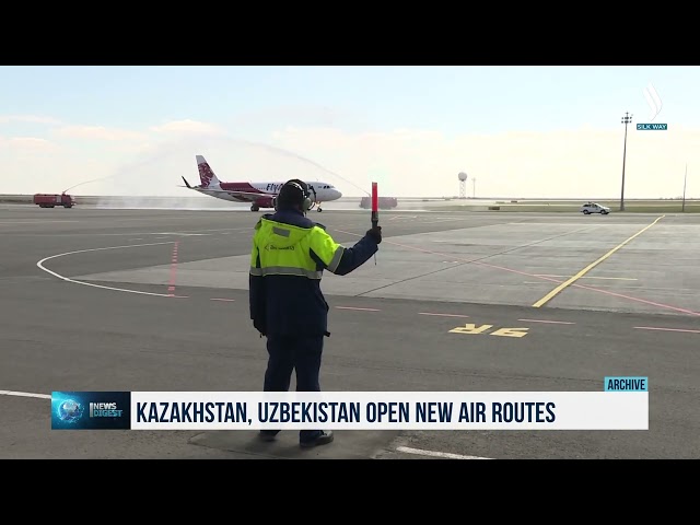 Казакстан менен Өзбекстан жаңы аба багыттарын ачат