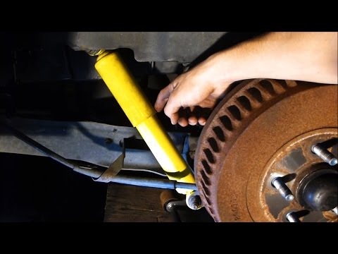How to Replace Shocks with basic hand tools