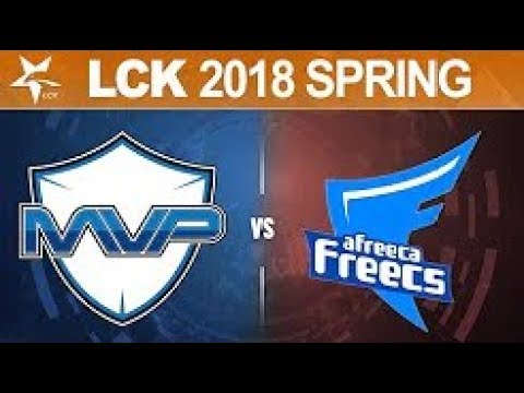 MVP vs AFS, Game 2   LCK Spring Split 2018 W8D4  MVP vs Afreeca Freecs G2