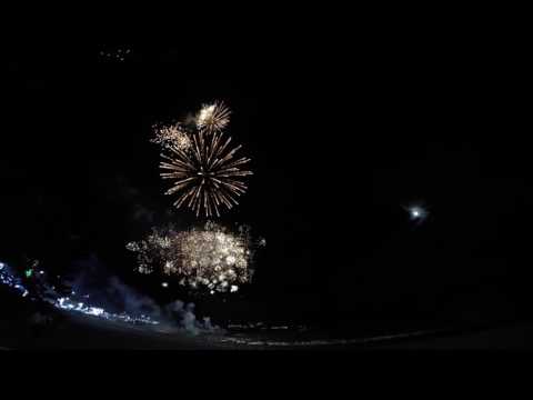 거제 몽돌해변 불꽃축제