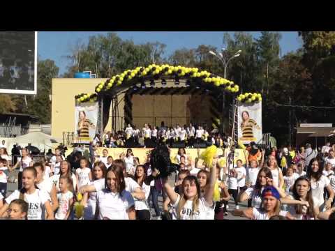 26.09.2015 парк Сокольники фестиваль "Peace and love Мир глухих". Todes Sviblovo Флэш-моб