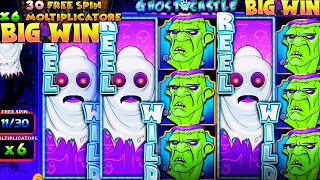 BIG WIN SLOT 🔥 Ghost Castle Slot 🎰 30 Free Spins with x6 Multiplier!