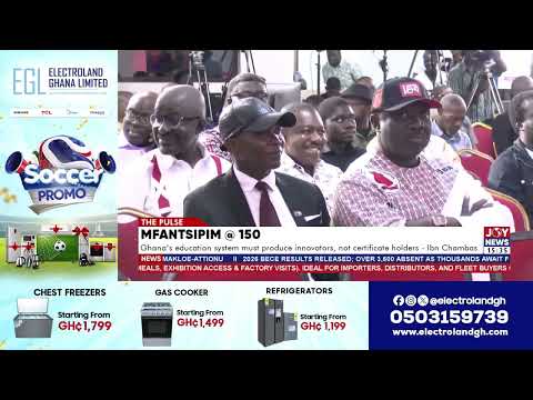 Mfantsipim @ 150: Ghana's education system must produce innovators, not certificate holders -Chambas