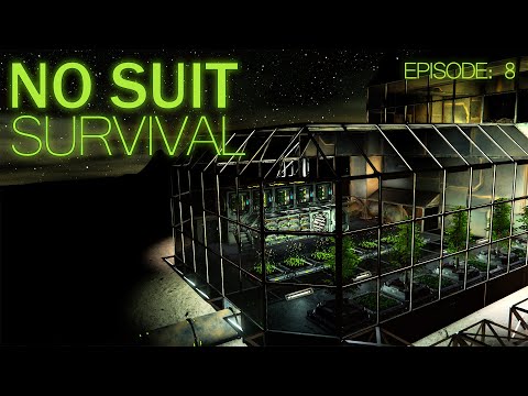 No Suit Survival: Ep. 8 Agriculture - Space Engineers