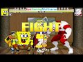 Darkstalkers Characters Demitri And Anakaris And SpongeBob VS Caliban In A MUGEN Match Battle