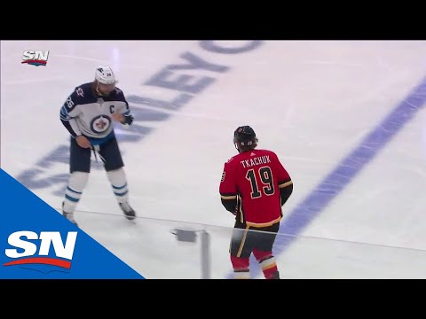 Matthew Tkachuk Answers The Bell Against Blake Wheeler