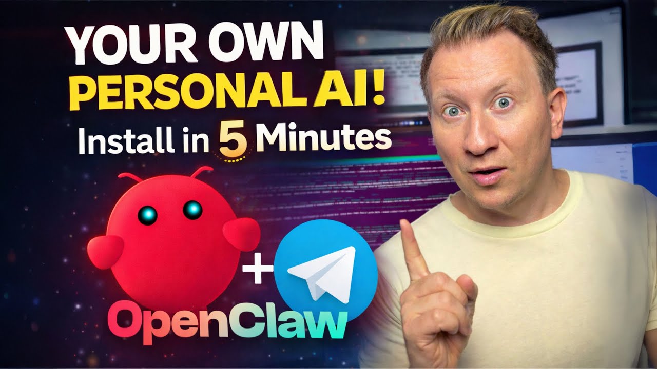 Video thumbnail for Video Tutorial: How to Install and Secure OpenClaw: The Ultimate Guide