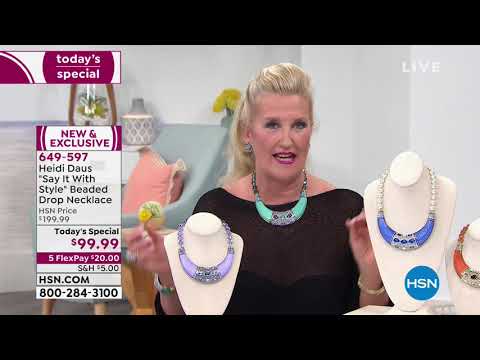 HSN | Heidi Daus Jewelry Designs 03.15.2019 - 07 PM