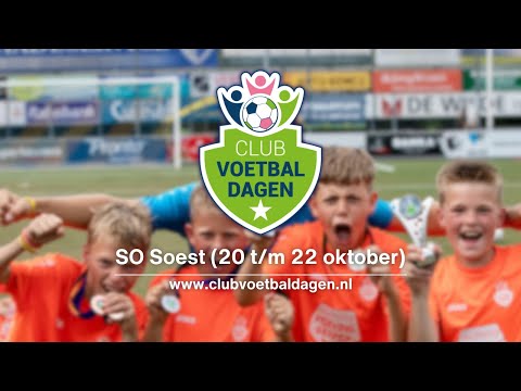 Clubvoetbaldagen Soest | SO Soest | Herfst 2025 | Het leukste voetbalkamp in Soest