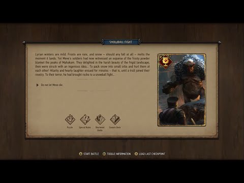 Thronebreaker - Snowball Fight
