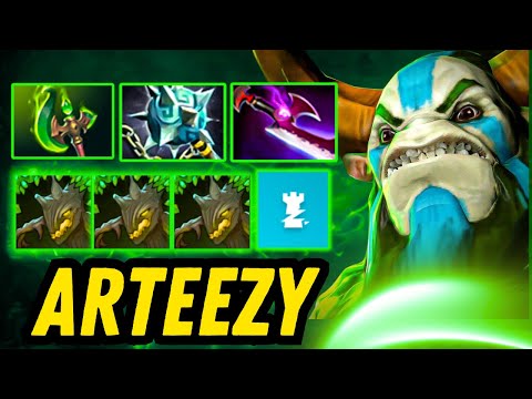 1000+ GPM Nature Prophet 33Kills Right Click Carry 12K MMR by Arteezy Dota 2